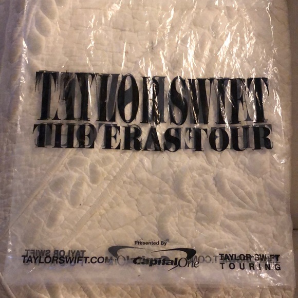 Taylor Swift Eras Tour clear plastic merch bag - Picture 1 of 5